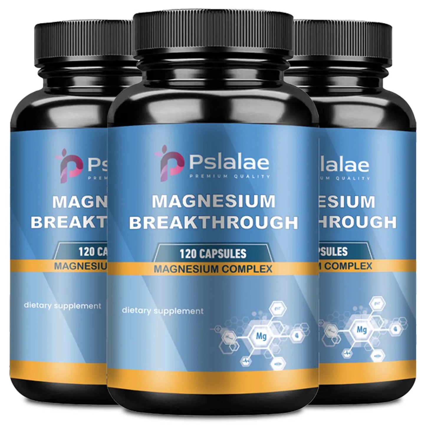 Multiple Magnesium Complexes Capsules - for Nerve, Muscle And Energy Support And Improved Sleep Quality - 120 Capsules