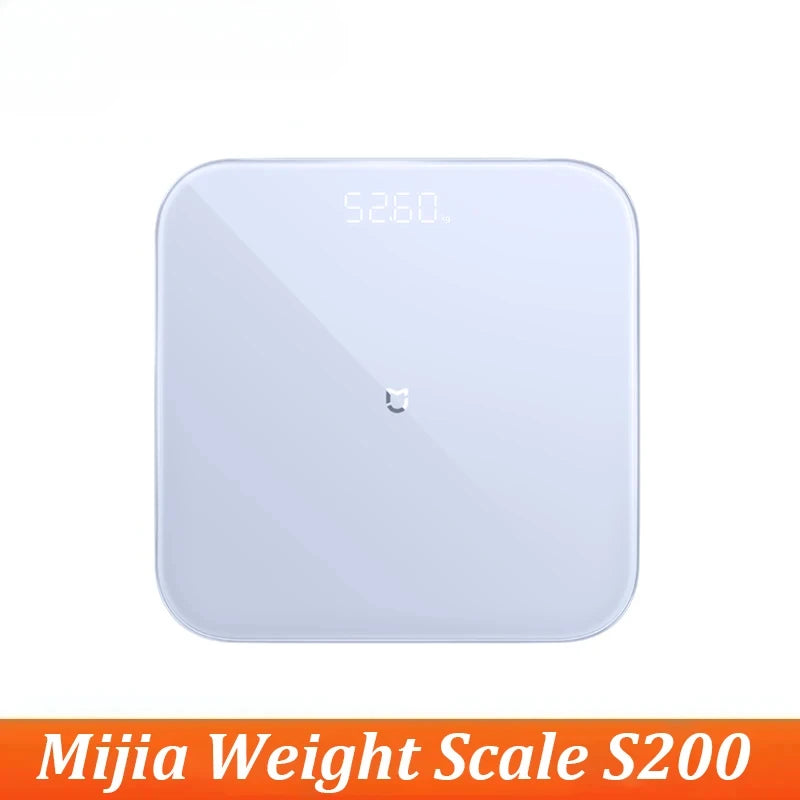 Xiaomi Mijia Fat Scale 2 Smart Home Body Composition with Mi Fit App Mi Weight Scale S200 Bluetooth 5.0 Monitor LED Display