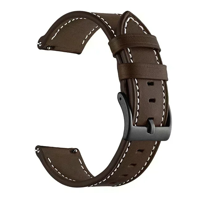 Leather Strap Watchband for Huawei Watch GT 5 Pro 46mm Smart Wriststrap Quick Releas Bracelet for Huawei GT5 46mm Accessories