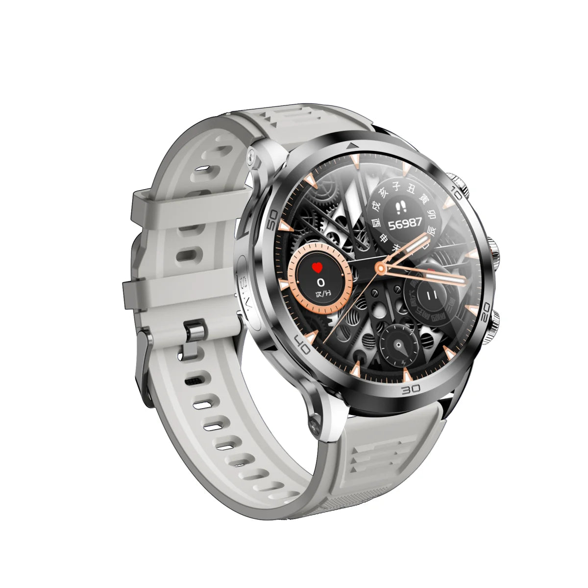 Original H19 Smart Watch Android 10.0 Smartwatch With 190° Rotary Camera GPS WIFI 1.95inch Larger Amoled Screen 256GB Storage