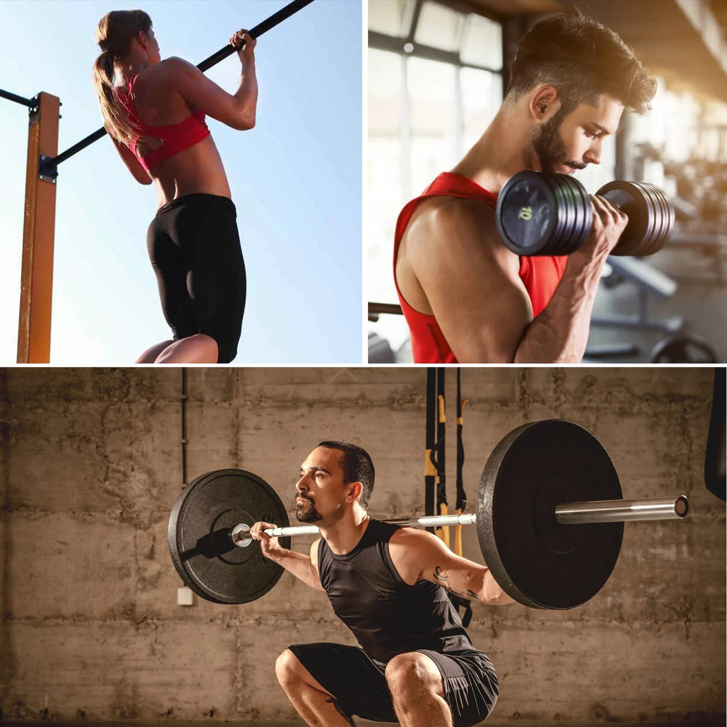 Workout Gloves Weight Lifting Gloves for Men Women Fitness Gloves Non-slip Wear Resistant Gym Gloves Protect Palm of the Hand