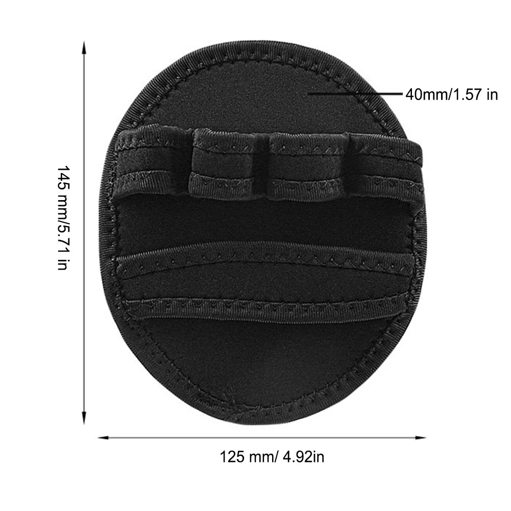 Lifting Grips Gym Workout Gloves Non-Slip Hand Grips Protector Weightlifting Leather Palm Guard Fitness Gloves for Men Women