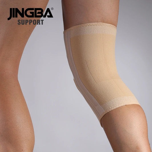 1 Pc High Elasticity Knee Support Brace Open Patella with Spring Bars