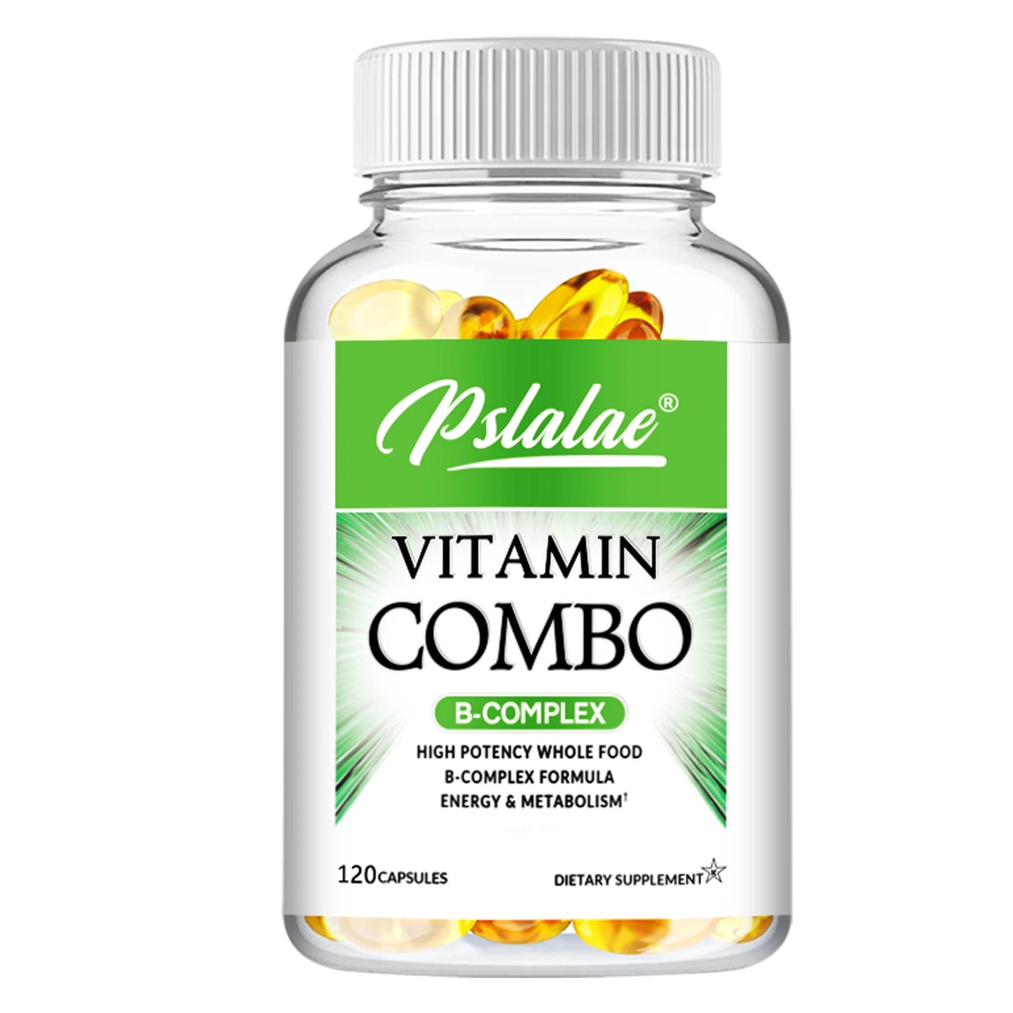 B Vitamin - Healthy Energy Metabolism, Boosts Immunity, And Supports Nervous System Health - 120 Capsules