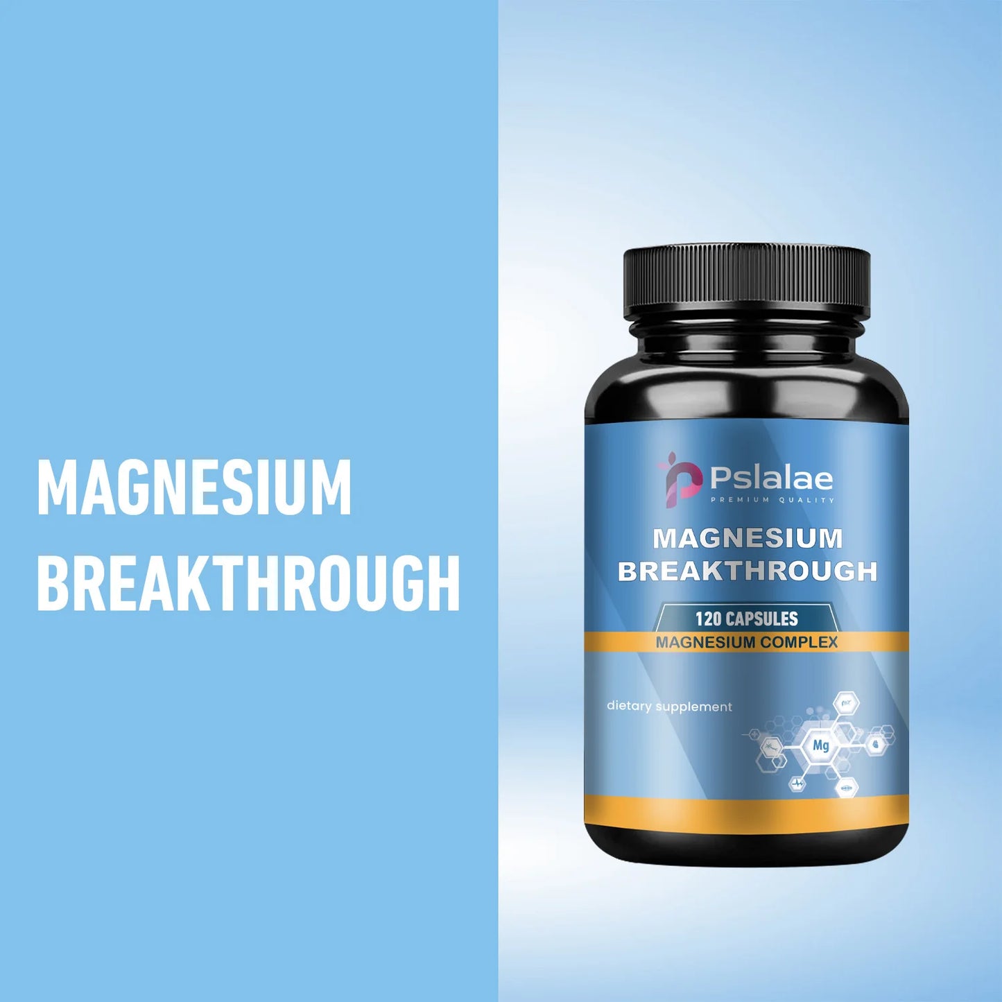 Multiple Magnesium Complexes Capsules - for Nerve, Muscle And Energy Support And Improved Sleep Quality - 120 Capsules