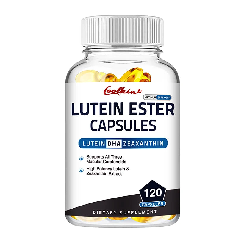 Lutein Ester - with Lutein & Zeaxanthin - Eye Health Support Supplements to Promote Healthy Vision - 120 Capsules