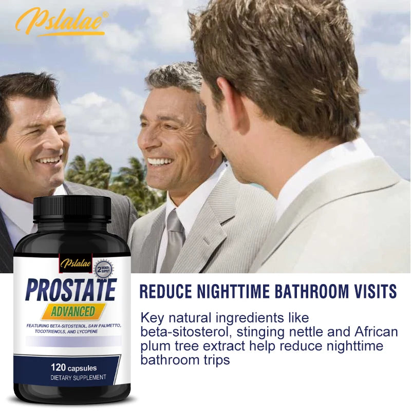 Prostate - Premium Formula with Saw Palmetto, Lycopene, Nettle, Cranberry - 120 Capsules