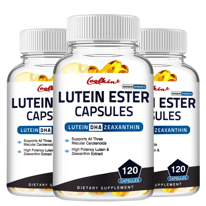 Lutein Ester - with Lutein & Zeaxanthin - Eye Health Support Supplements to Promote Healthy Vision - 120 Capsules