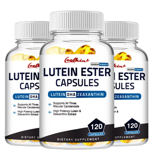 Lutein Ester - with Lutein & Zeaxanthin - Eye Health Support Supplements to Promote Healthy Vision - 120 Capsules