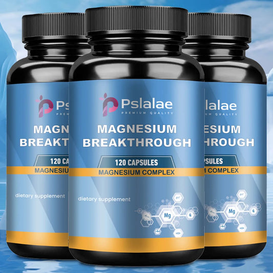 Multiple Magnesium Complexes Capsules - for Nerve, Muscle And Energy Support And Improved Sleep Quality - 120 Capsules