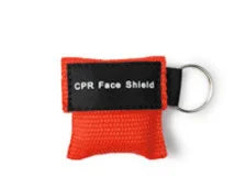 Keychain First Aid Emergency Face Shield CPR Mask Professional Outdoor Rescue Health Care Tools Jetting Resuscitator Mask