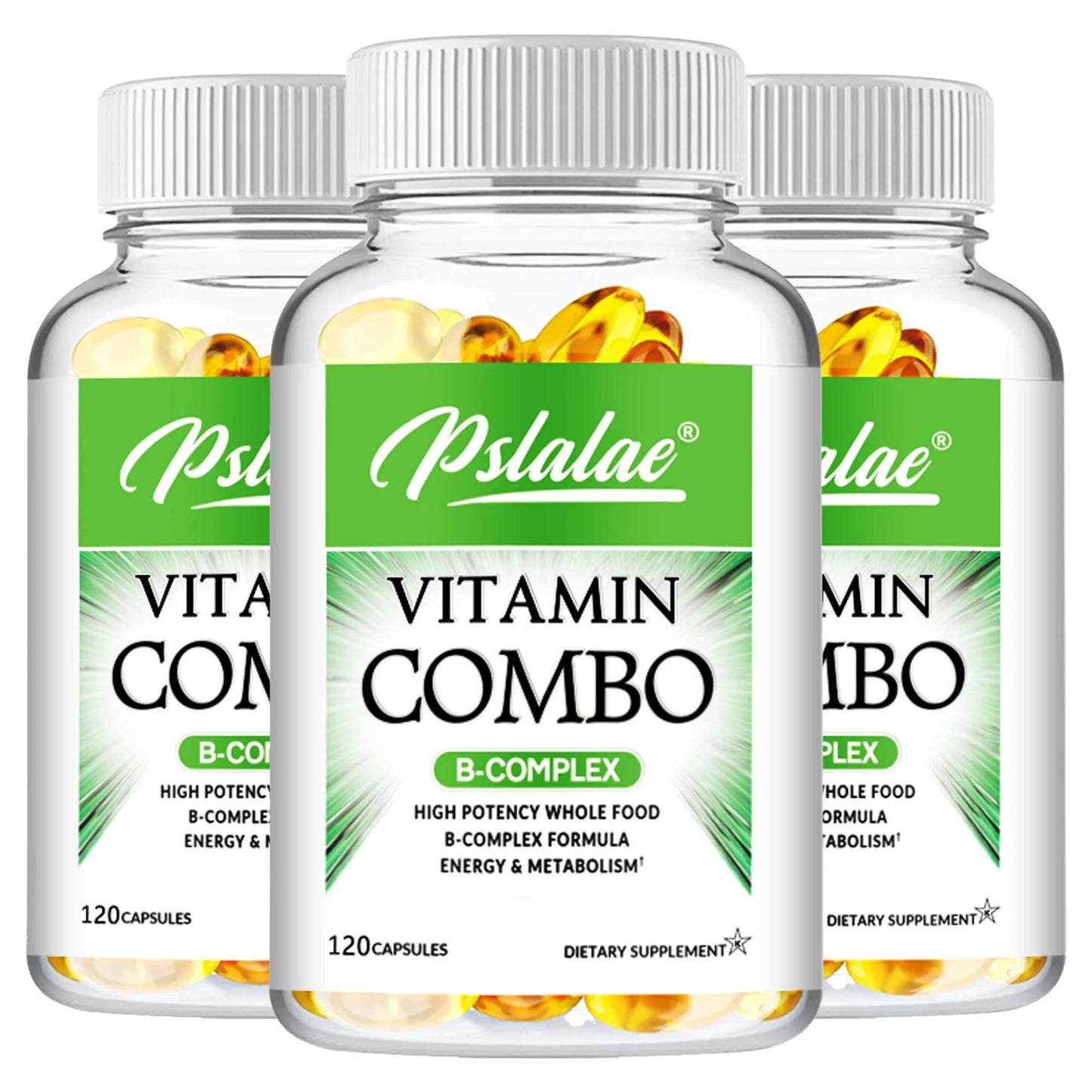 B Vitamin - Healthy Energy Metabolism, Boosts Immunity, And Supports Nervous System Health - 120 Capsules