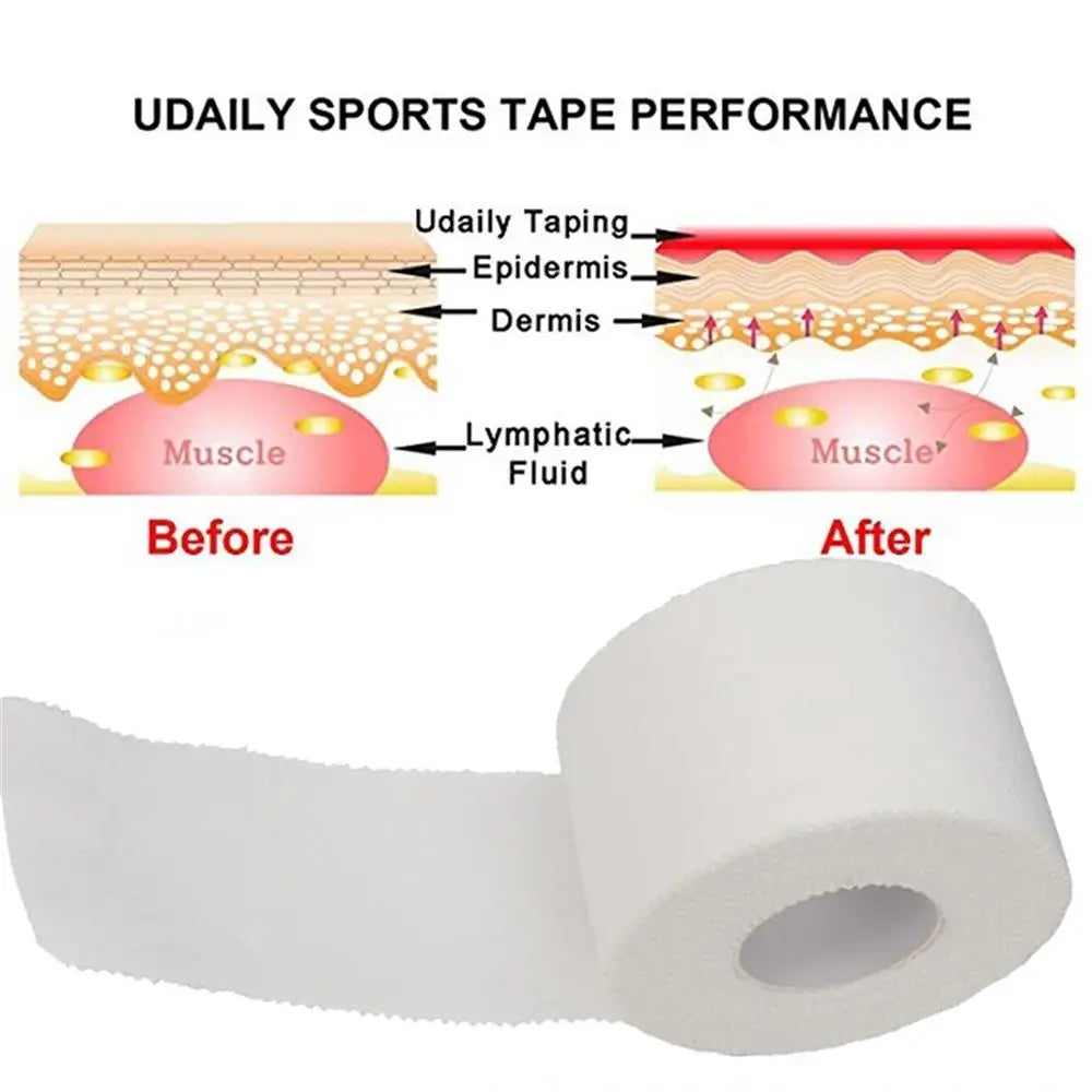1PC Waterproof Adhesive Sport Tape Binding Physio Muscle Elastic Bandage Strain Injury Care Support Outdoor Sport Emergency Tool