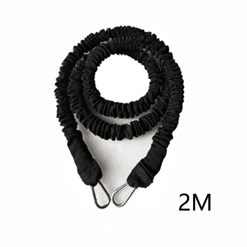 Bungee Resistance Cord Set Fit Teamwork Hockey Resistance Bands Fencing Vertical Jumps Lateral Movement Sprint Training