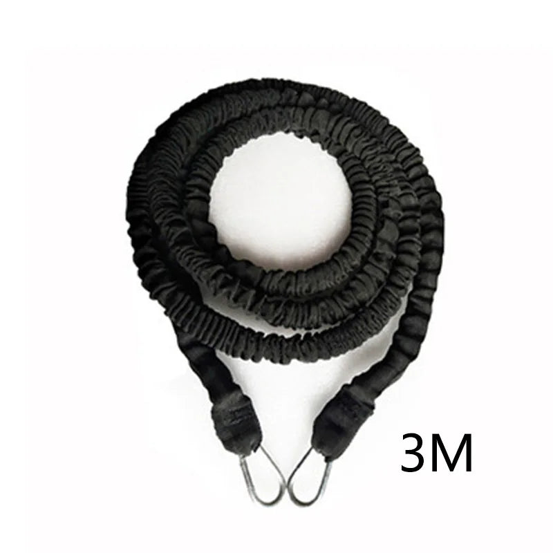 Bungee Resistance Cord Set Fit Teamwork Hockey Resistance Bands Fencing Vertical Jumps Lateral Movement Sprint Training