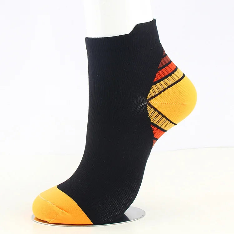 HYSAIXIA Compression Short Socks Women Men Stockings Varicose Foot Socks Compress Running Pressure Mmhg Sport Nylon Ankle Summer