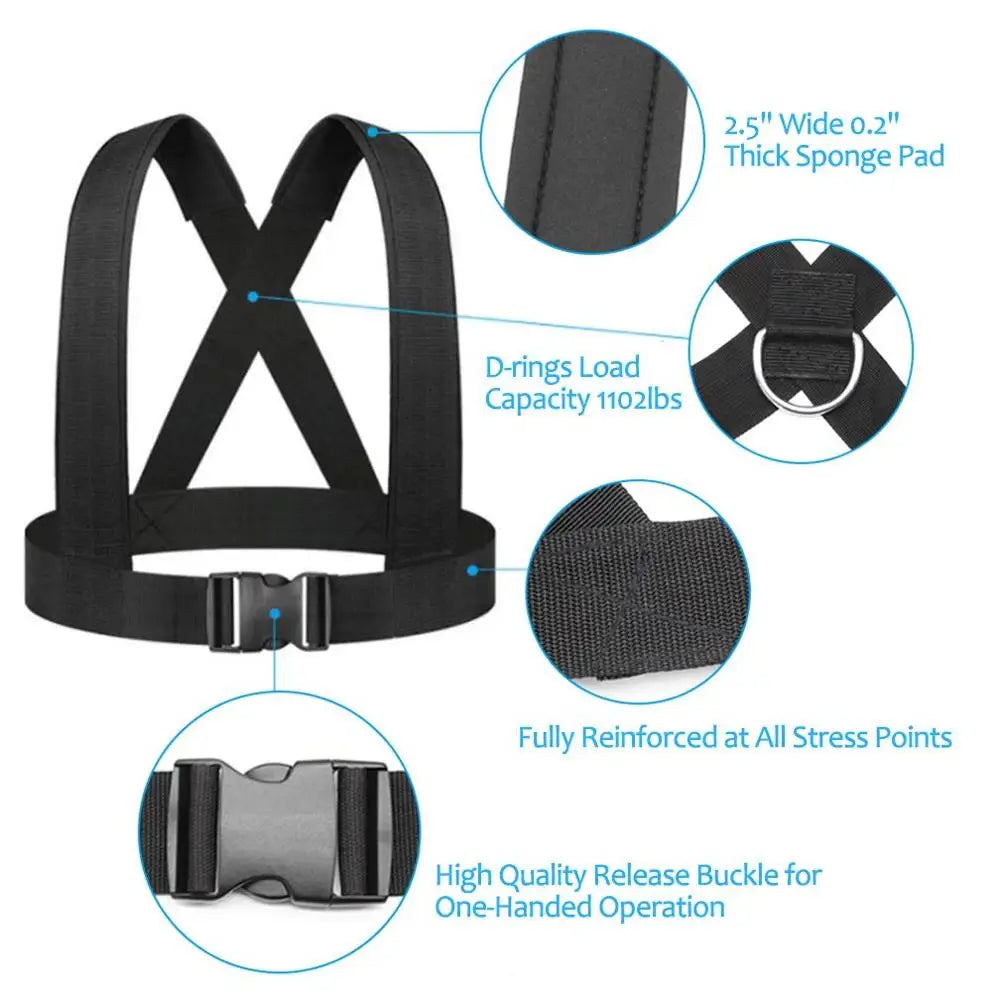 Bungee Resistance Cord Set Fit Teamwork Hockey Resistance Bands Fencing Vertical Jumps Lateral Movement Sprint Training