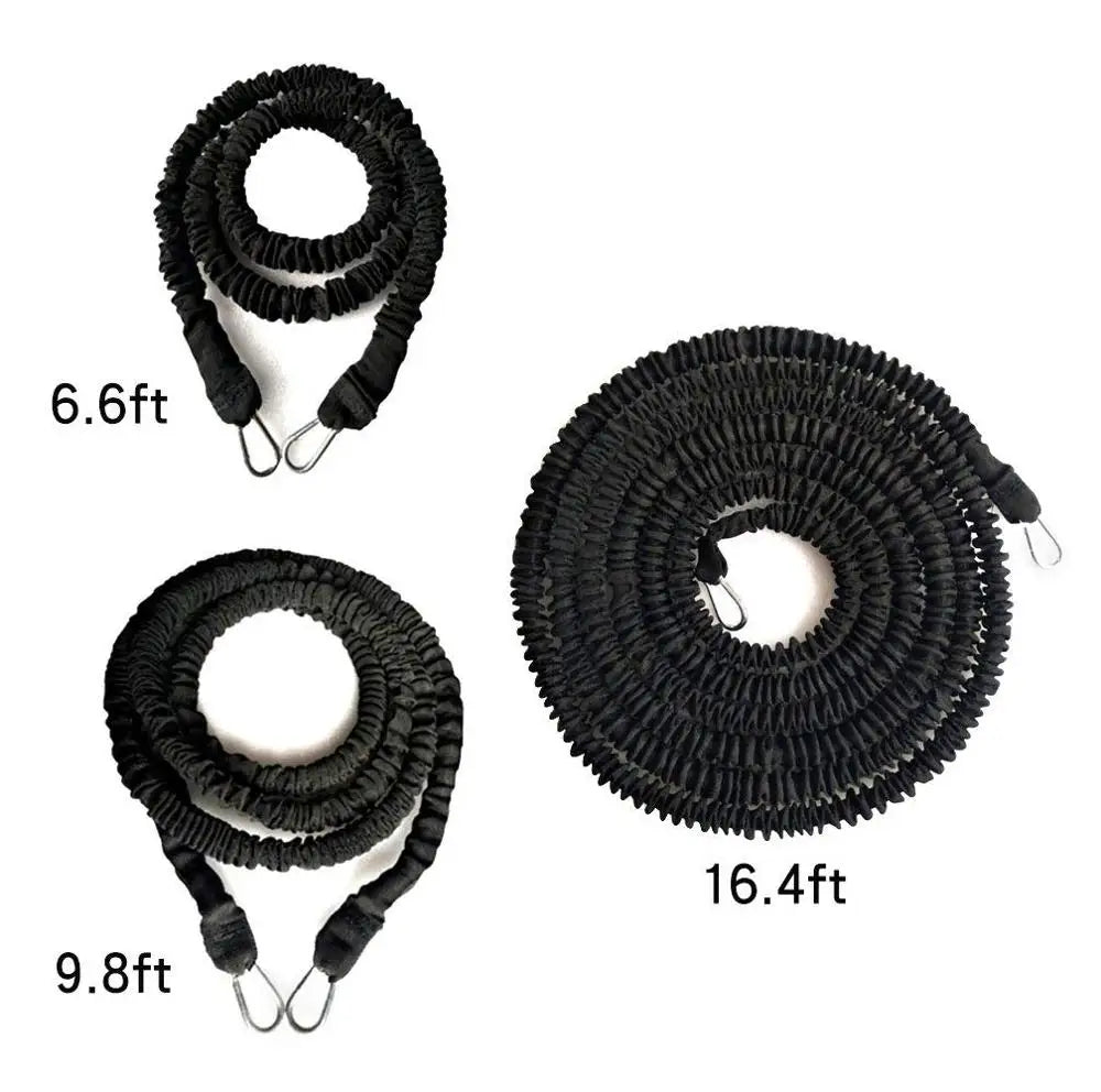 Bungee Resistance Cord Set Fit Teamwork Hockey Resistance Bands Fencing Vertical Jumps Lateral Movement Sprint Training