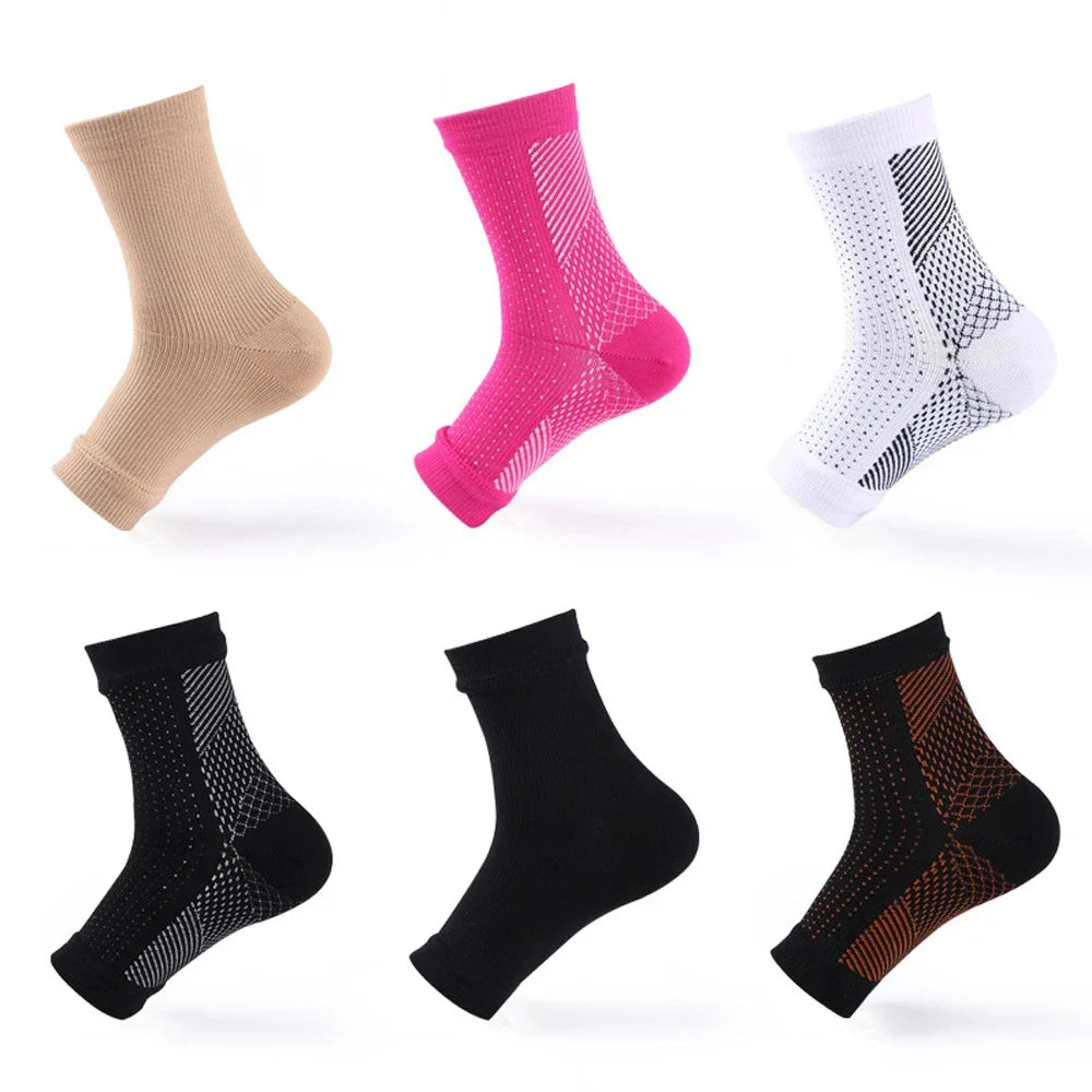 1Pair Neuropathy Socks for Women and Men,Soothe Compression Socks for Neuropathy Pain,Ankle Brace Plantar Fasciitis Socks