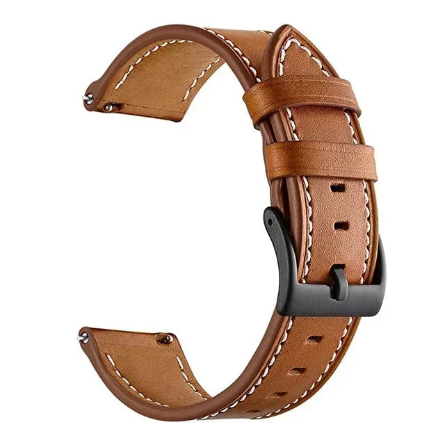 Leather Strap Watchband for Huawei Watch GT 5 Pro 46mm Smart Wriststrap Quick Releas Bracelet for Huawei GT5 46mm Accessories