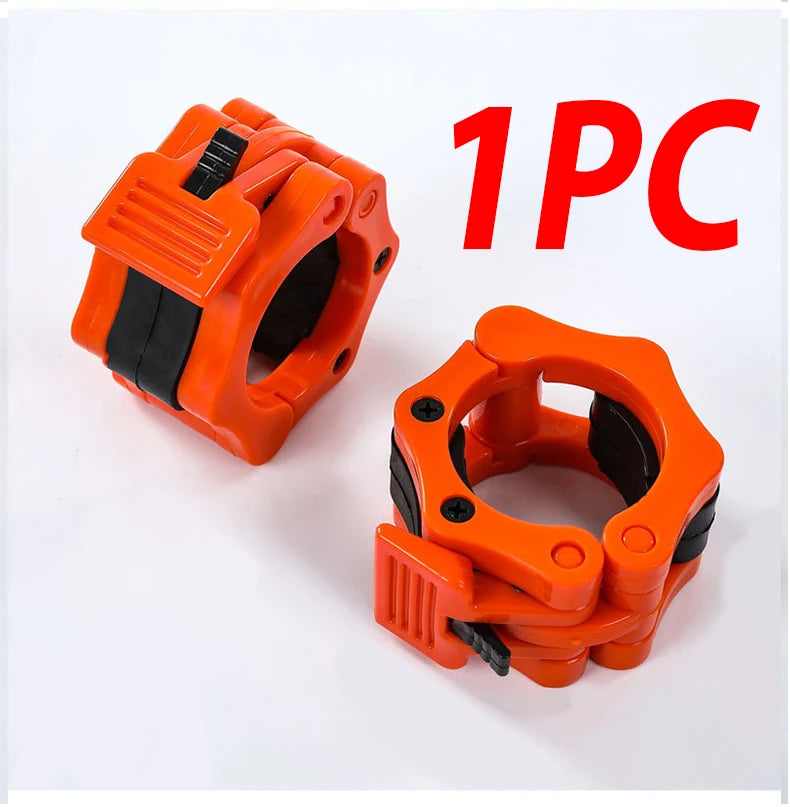 1PC Of Locking 50mm Diameter Standard Bar Dumbbell Barbell Collars Lock Clips Clamp Weight Lifting Gym Fitness Bodybuilding