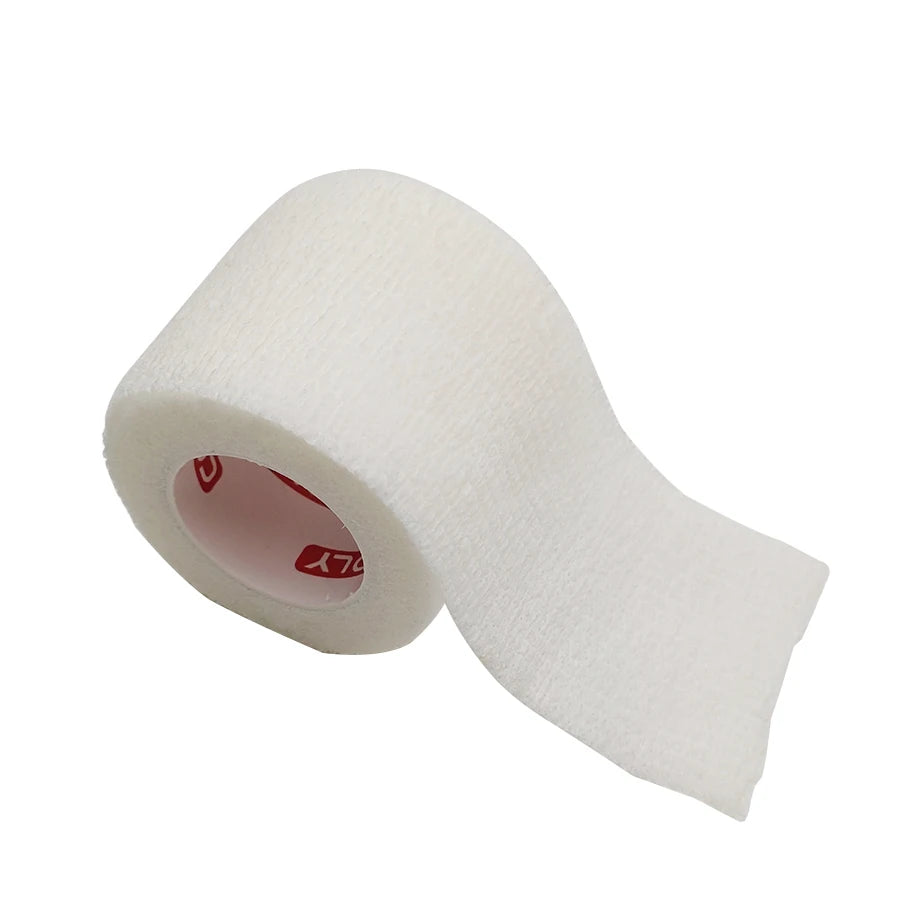 1Roll 2.5/5/10cm Self Adhesive Elastic Bandage Sports Tattoo Kit Cohesive Tape Wrap Elastoplast for Injury Finger Wrist Ankle