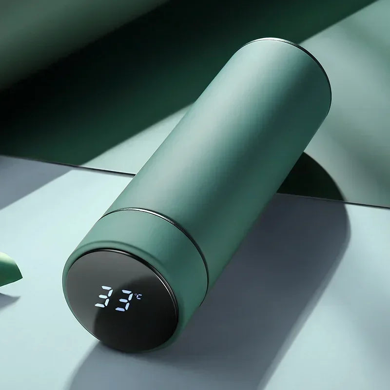 Intelligent Temperature Display Thermal Mug 304 Stainless Steel Thermos Bottle Long-lasting Heat Preservation Cute Water Bottle