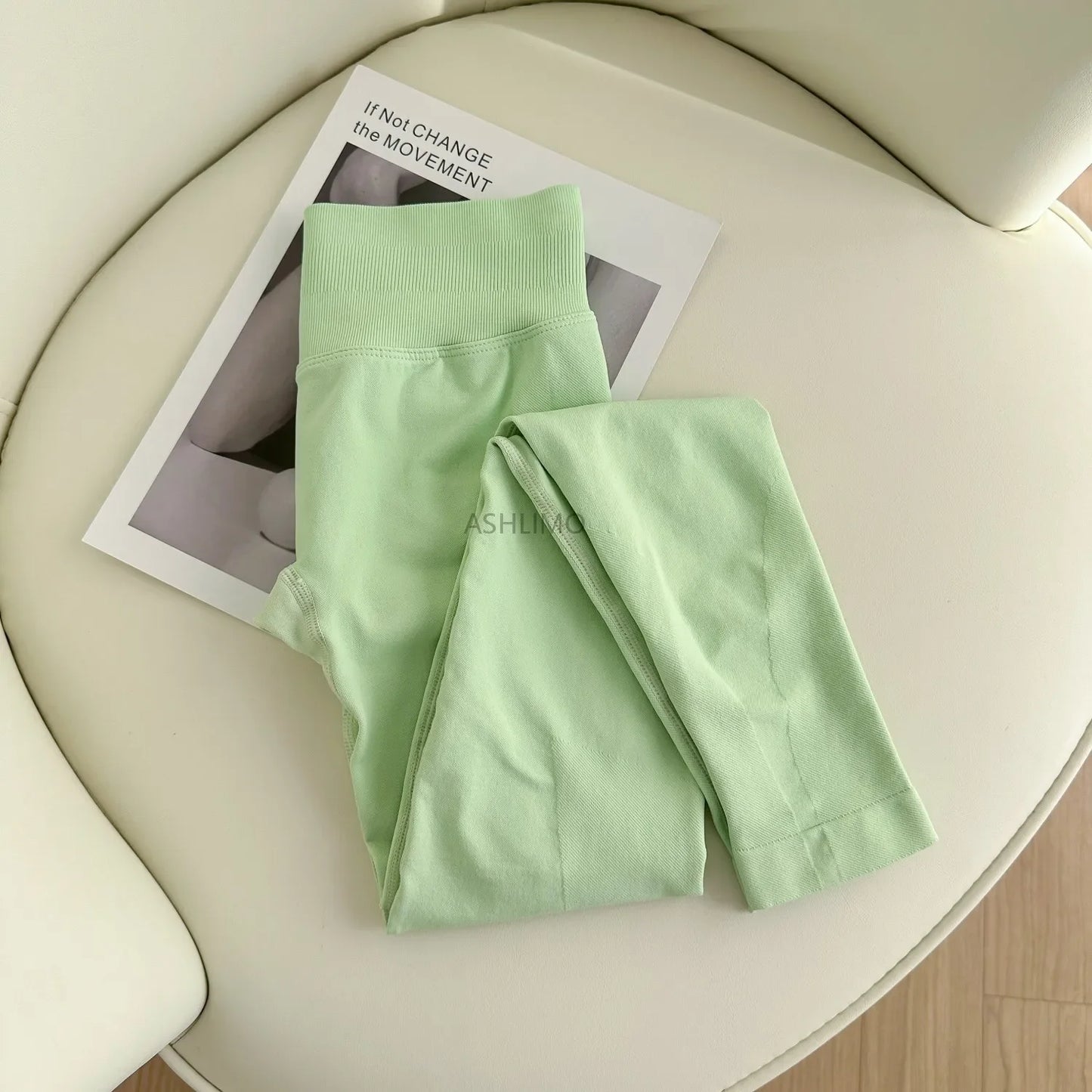 Impact Leggings With Logo Gym Seamless Leggings Women Low Waist Scrunch Bum Leggings Workout Clothes Sports Tights Yoga Pants