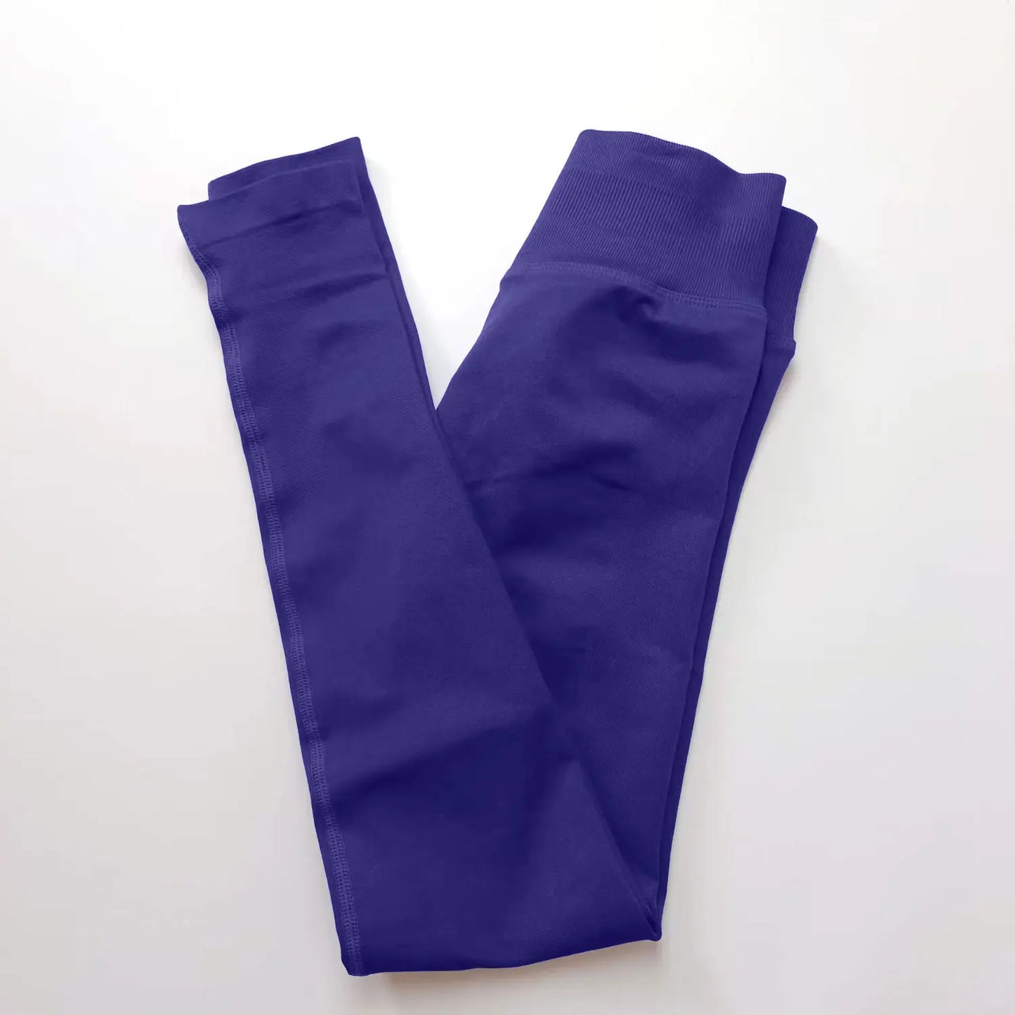 NCLAGEN Seamless Leggings Impact Band Sports women Gym Wear Clothes Outfit Yoga Pants Squat Proof Fitness Scrunch Bum Tights