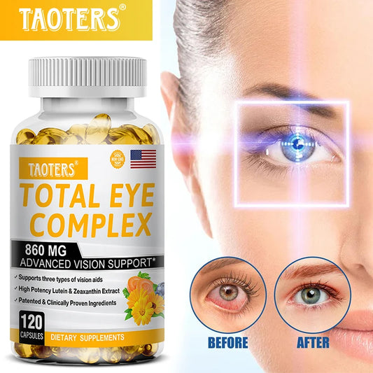 Lutein Eye Care Capsules-helps vision health, myopia, improves eye edema, supports fatigue, and helps sleep health