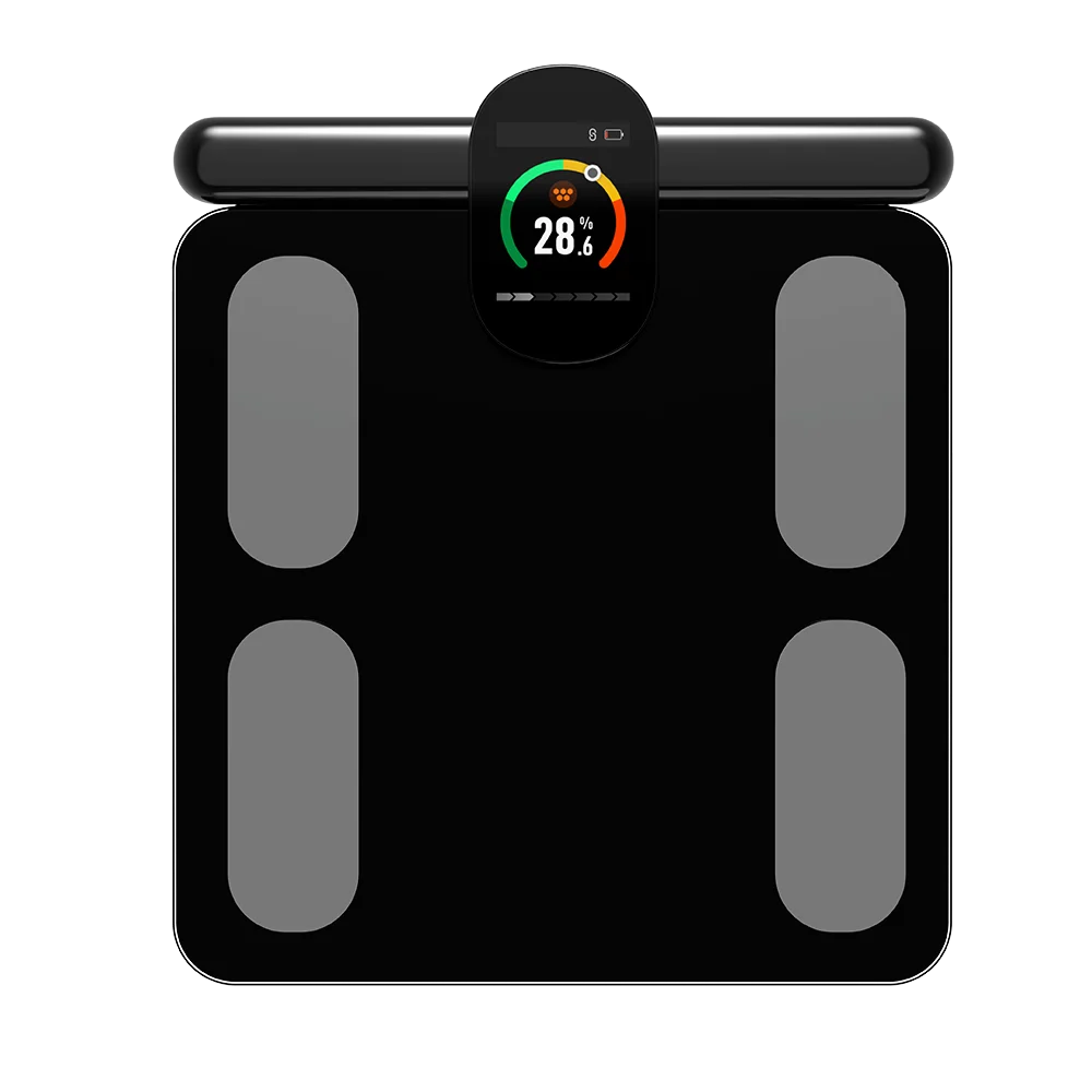 2024 Professional Smart Body Fat Scale with 8 Electrodes Body Composition Analyzer Bioimpedance Scales Weight Loss Fitness Scale