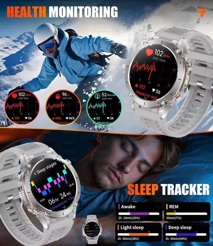 2025 New For HUAWEI IOS Ultra GPS Smart Watch 10ATM Waterproof Built-in Dual-band GNSS Compass Military Sport Men SWIM Bracelet