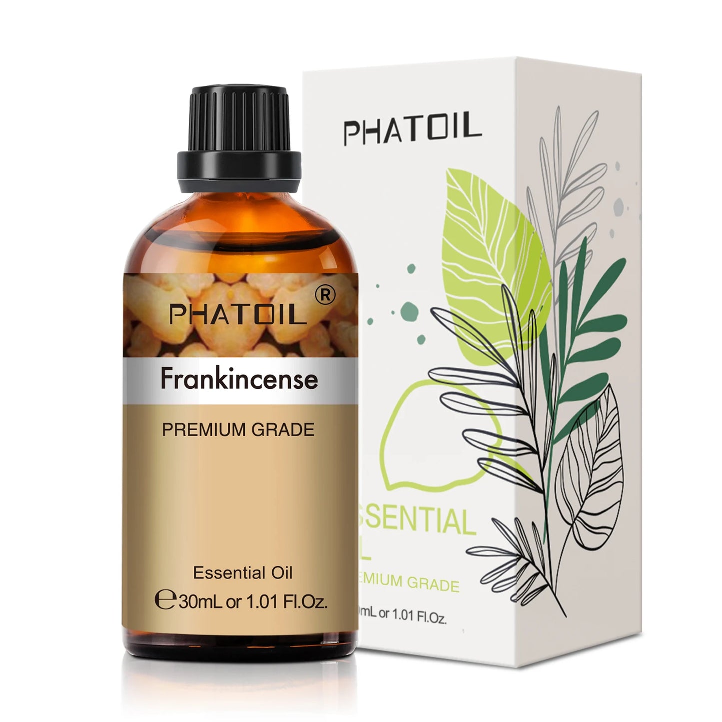 PHATOIL 1PCS Aromatherapy Essential Oil 30ml Lemon Eucalyptus Spearmint Australian Tea Tree Juniper Rose Aroma Essential Oils