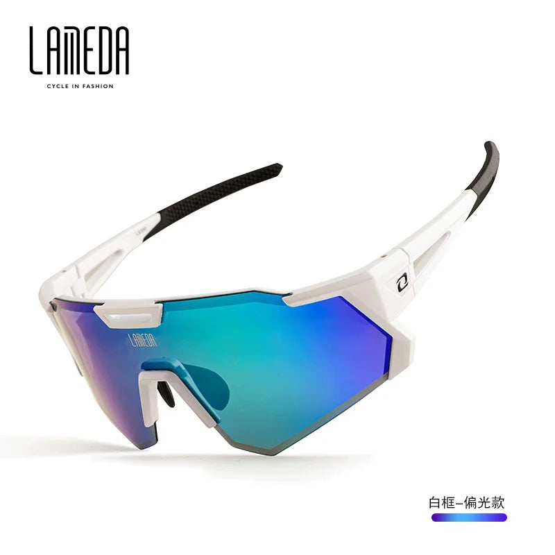 LAMEDA Polarized Cycling Sunglasses UV400 Protection Professional Sports  Running Glasse MTB Road Biking Driving Glasses for Men