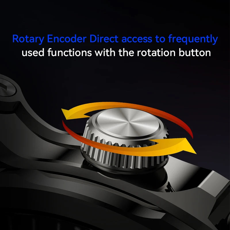 GoldenSpike H18 Pro Smartwatch Men Women GPS WIFI 5G Smart Watch Rotary Camera NFC App Download 256GB Storage Rom Amoled Screen