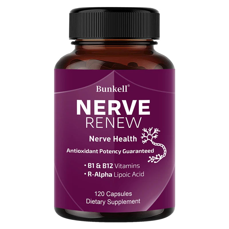 Advanced Neurological Support - 300 Mg Stabilized R-Lipoic Acid, Vitamin B Complex, Nervous System Health, Focus, Antioxidants