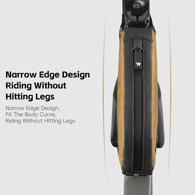 WEST BIKING Bicycle Top Tube Bag 1L Portable Cycling Front Frame Triangle Bag Lightweight Bike Bag MTB Road Bike Accessories