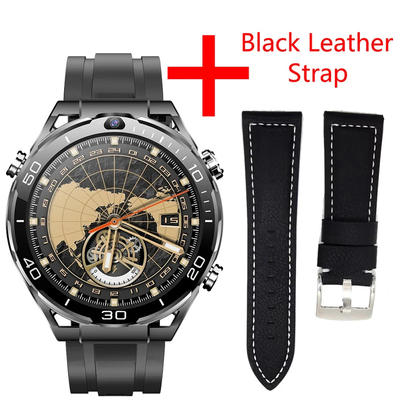 NEW JingTider JT7 MTK6762 Octa Core 4G LTE Smart Watch Men 1.508" Real AMOLED Screen Android 10 Smartwatch Dual Camera WIFI GPS