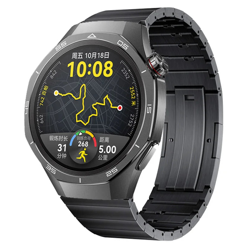 22mm Quick-release Titanium Strap for Huawei Watch GT5 Pro 46mm Replaceable Wristband for Huawei Watch GT5 4 2/4 3 Pro Bracelet