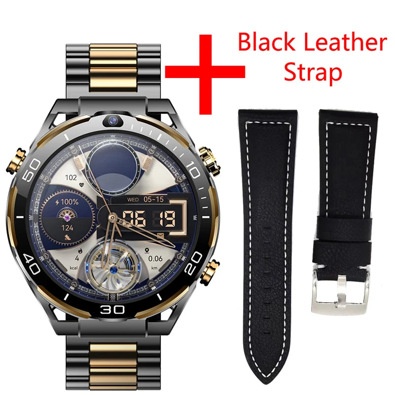 NEW JingTider JT7 MTK6762 Octa Core 4G LTE Smart Watch Men 1.508" Real AMOLED Screen Android 10 Smartwatch Dual Camera WIFI GPS