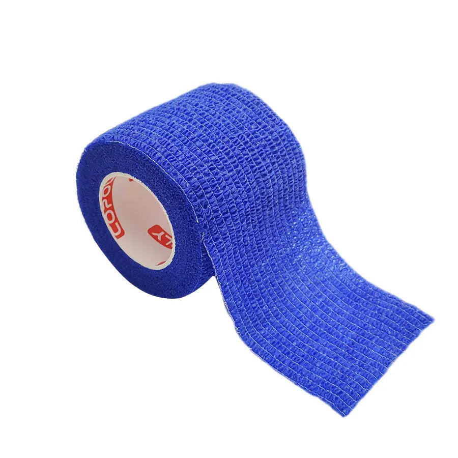 1Roll 2.5/5/10cm Self Adhesive Elastic Bandage Sports Tattoo Kit Cohesive Tape Wrap Elastoplast for Injury Finger Wrist Ankle