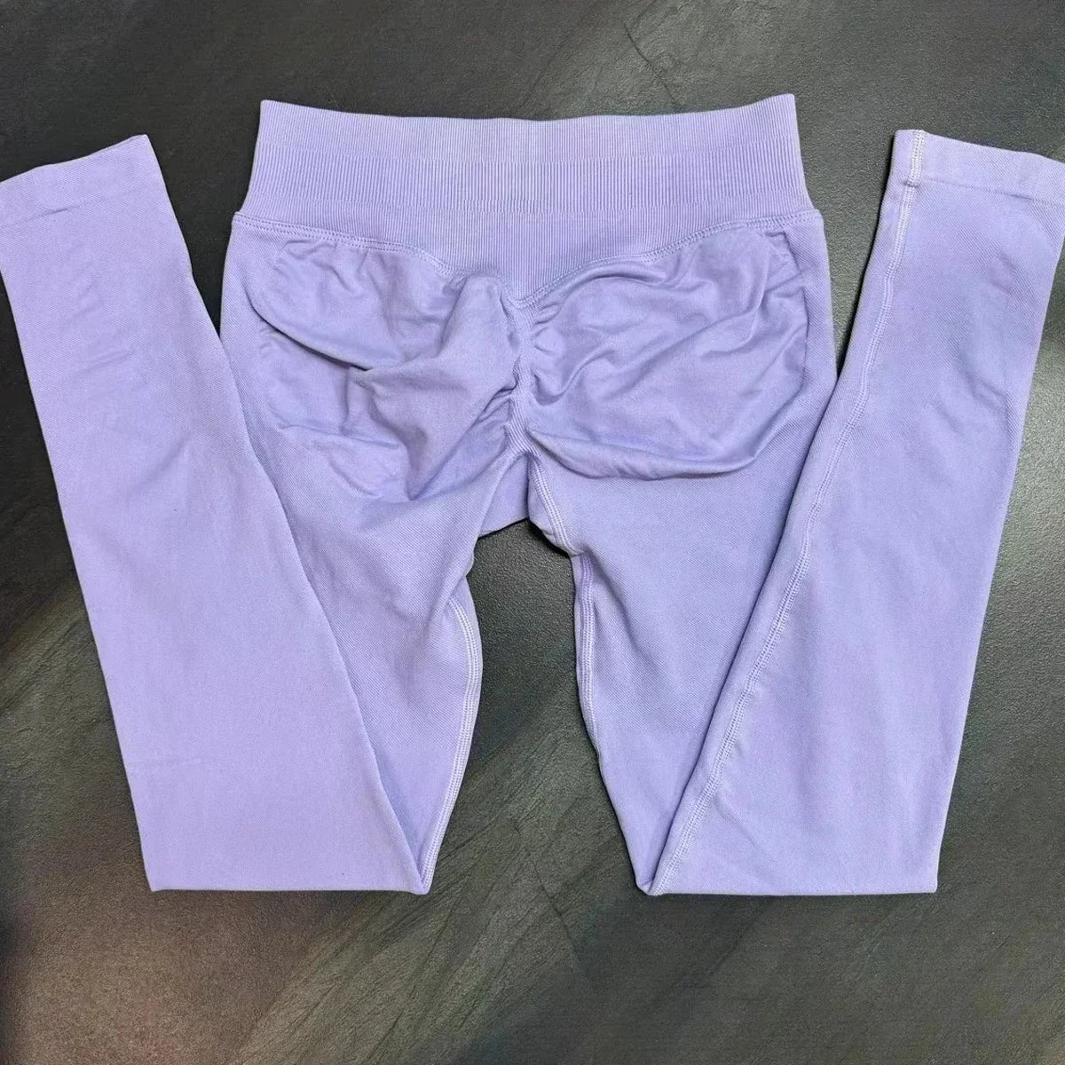 Impact Leggings With Logo Women Seamless Yoga Legging Scrunch Bum Gym Legging Workout Yoga Pants Low Waistband Sports Tights