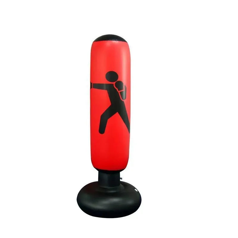 1pc Style Inflatable Boxing Sandbags Punching Bag 160cm/63inch Boxing Column Karate Taekwondo Training Props