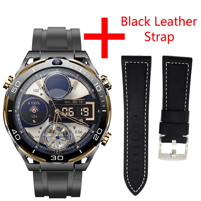 NEW JingTider JT7 MTK6762 Octa Core 4G LTE Smart Watch Men 1.508" Real AMOLED Screen Android 10 Smartwatch Dual Camera WIFI GPS