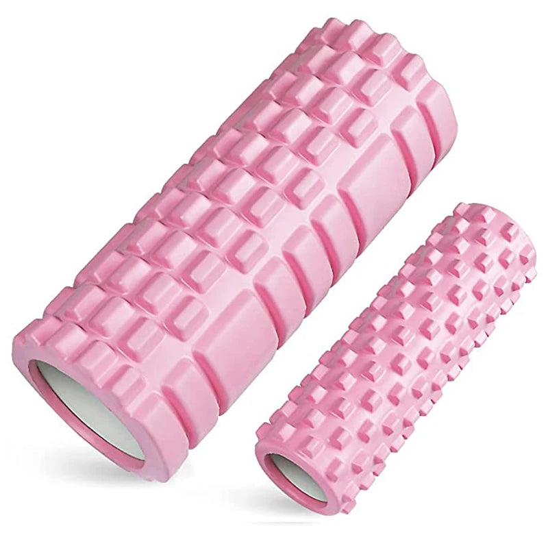 33cm Yoga Column Foam Axis Massage roller Muscle Back Muscle  MassageThe grid Back training set shipping