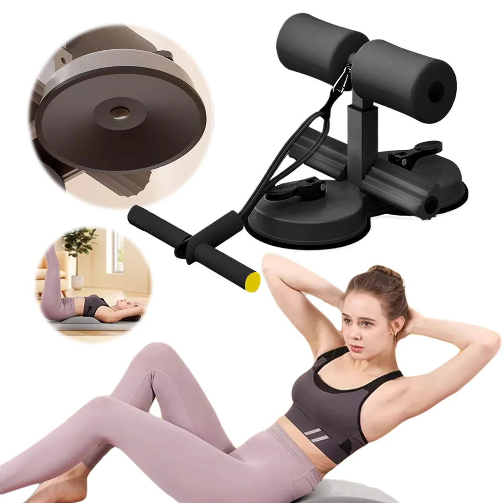 Abdominal Sit Up Equipment Suction Cups Ankle Support Abdominal Workout Fitness Adjustable Sports Fitness Physical Exercise