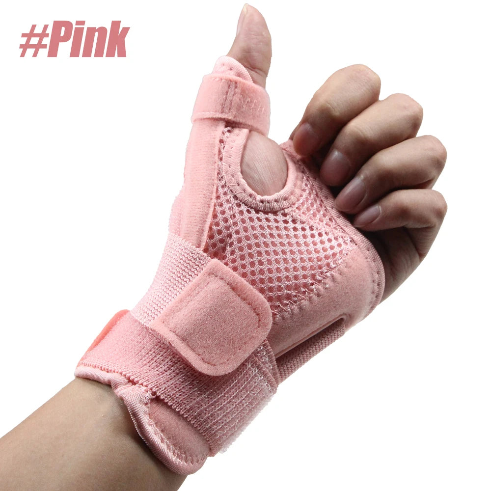 1PC Adjustable Thumb Spica Splint, Thumb Stabilizer Wrist Brace Support for Men and Women Carpal Tunnel arthritis, Tenosynovitis