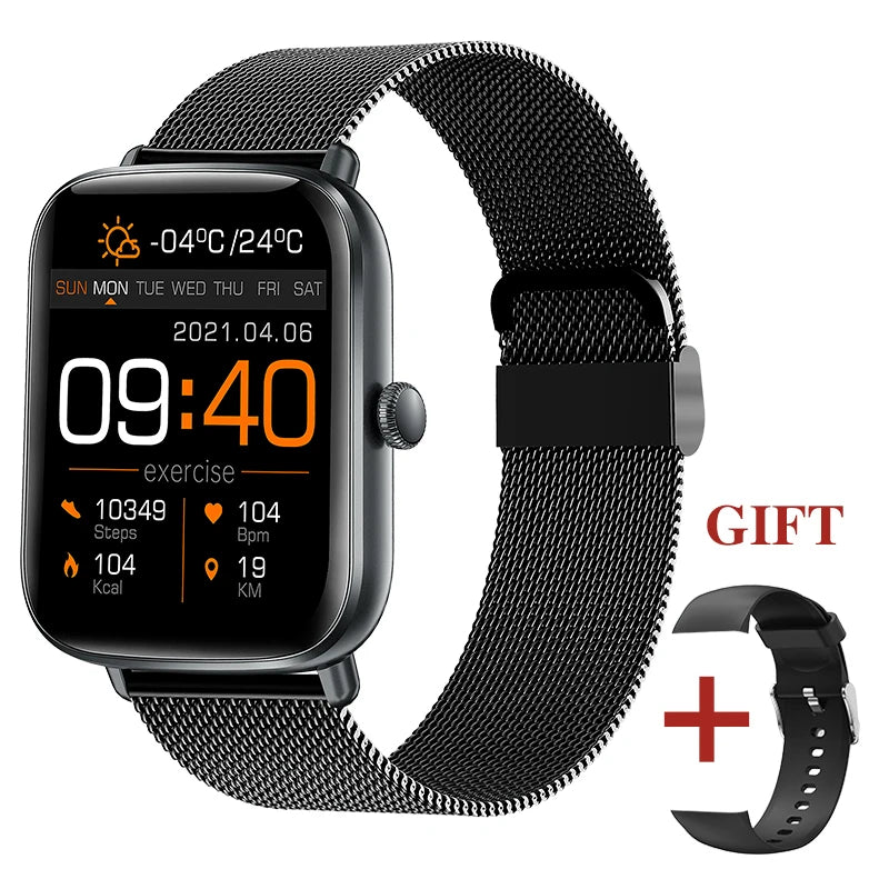 LIGE Bluetooth Call Smart Watch Men Women Health Blood Oxygen Fitness Sports Watches Man Waterproof Smartwatch For Android IOS