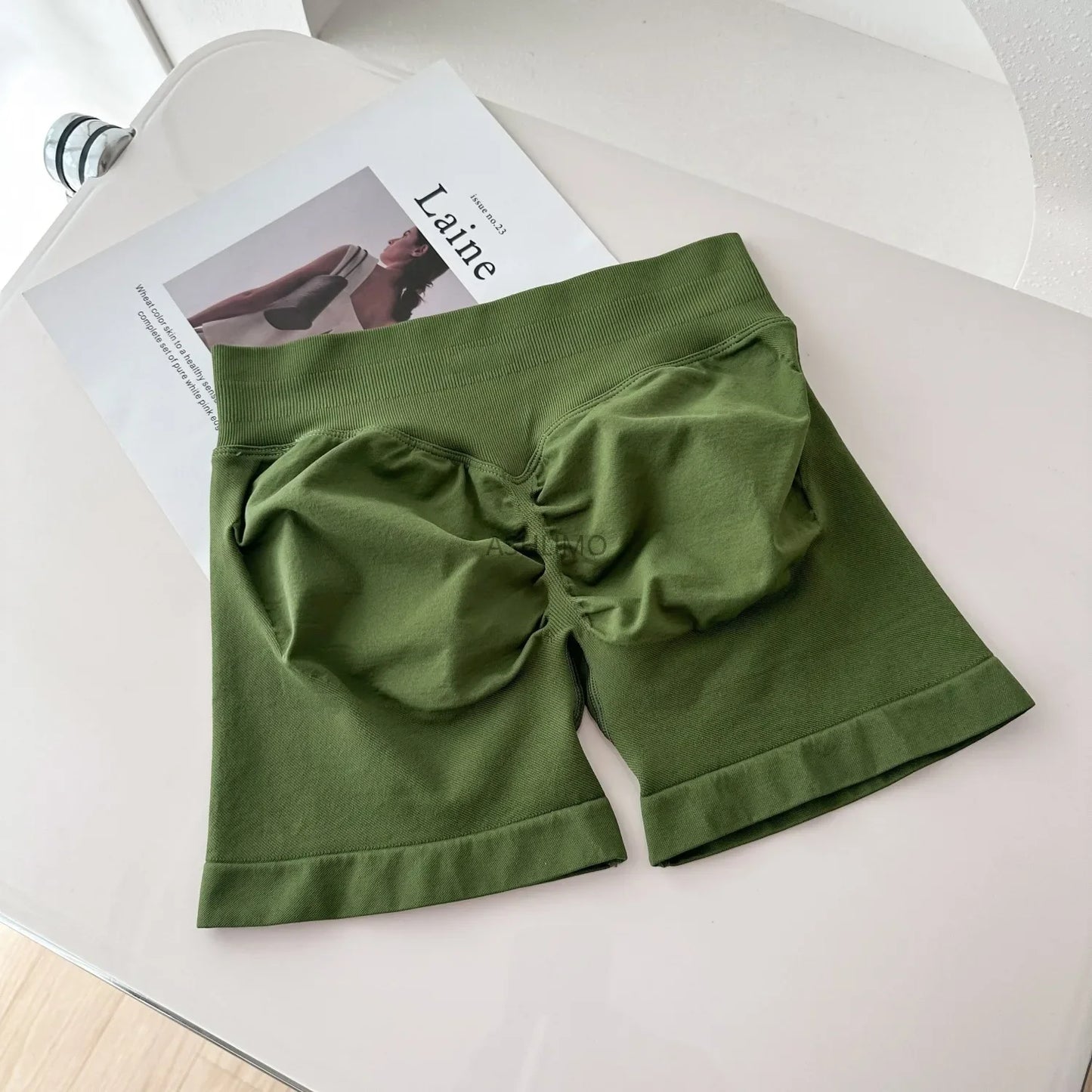 Impact Leggings With Logo Gym Seamless Leggings Women Low Waist Scrunch Bum Leggings Workout Clothes Sports Tights Yoga Pants