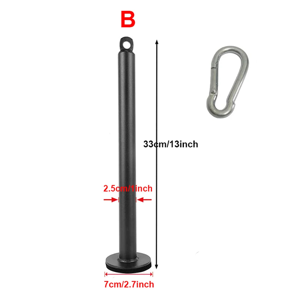 Fitness Loading Pin Pulley Cable System Attachment Dumbbell Rack Home Gym Workout Strength Training Weight Lifting Exercises